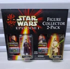 Queen Amidala Qui-Gon Jinn Episode 1 STAR WARS Figure Collector 2-Pack NEW D1