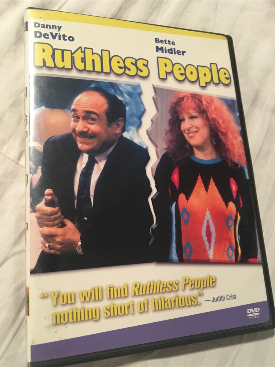 Ruthless People Youtube RUTHLESS PEOPLE VHS Danny DeVito, Bette