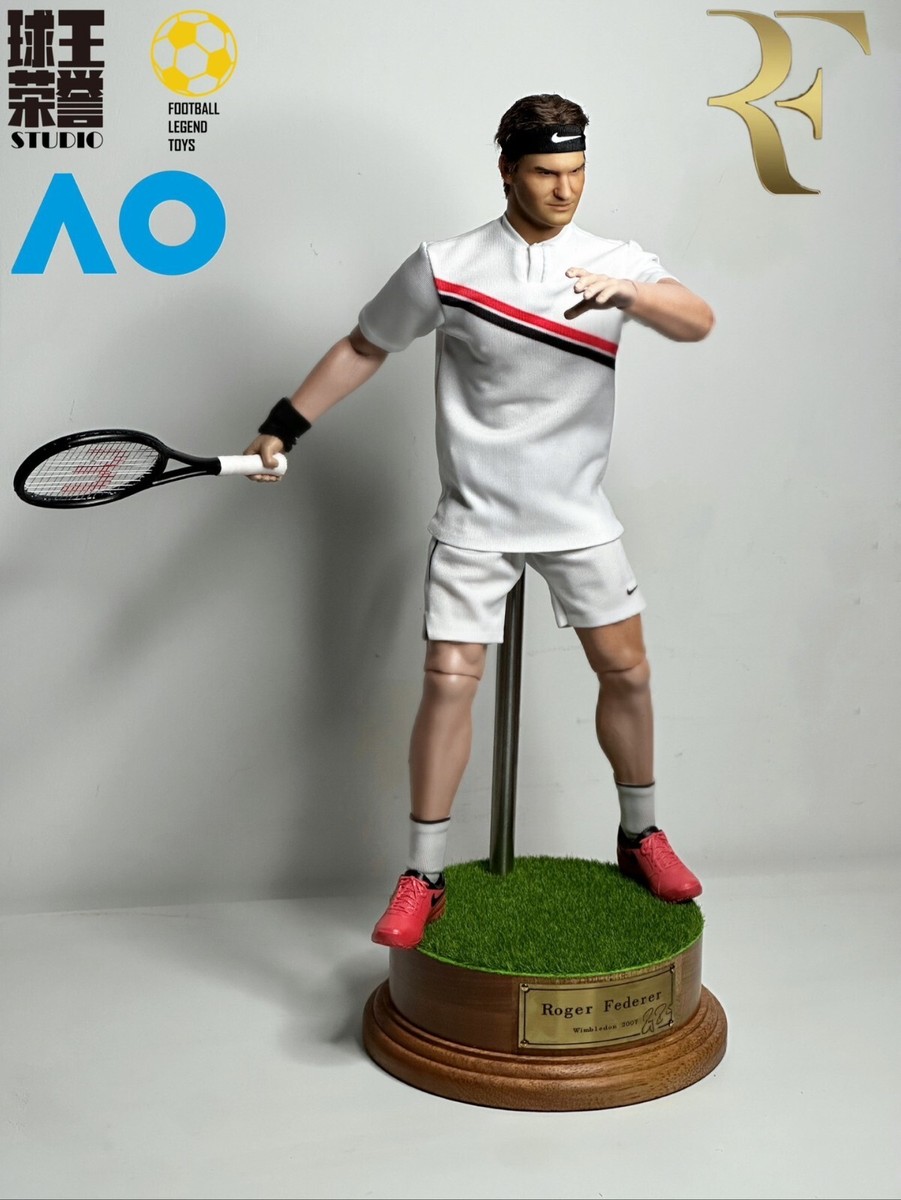 custom 1/6 scale Roger Federer Male Model for 12'' Action Figure