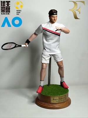 custom 1/6 scale Roger Federer Male Model for 12'' Action Figure