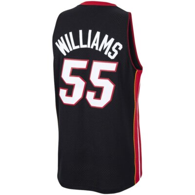 Miami Heat Jason Williams #55 Mitchell & Ness Black 2005/06 NBA