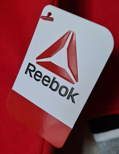 Reebok Baby Full Zip Hooded Romper Red Size 12 Months Brand New - 第 4/4 張圖片