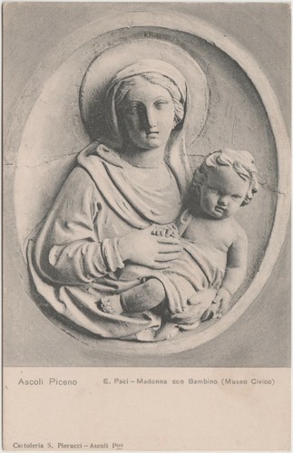 ASCOLI PICENO - E.PACI - MADONNA CON BAMBINO - MUSEO CIVICO - 第 1/1 張圖片