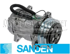 Sanden 4862, 4863 A/C Compressor w/Clutch - NEW OEM