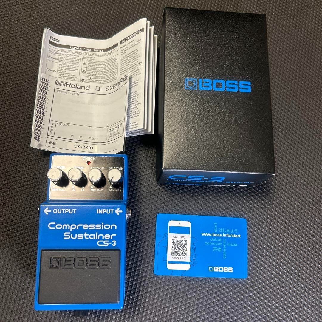 箱付き　BOSS Compression Sustainer CS-3 Amazon.com: Boss CS-3 Compressor/Sustainer Pedal : Musical