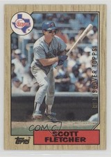 2017 Topps Rediscover Topps Buybacks Gold Scott Fletcher #1987-462 0q3