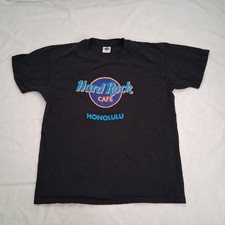 Vintage Hard Rock Cafe Honolulu Mens Shirt Large Single Stitch USA Made Tee