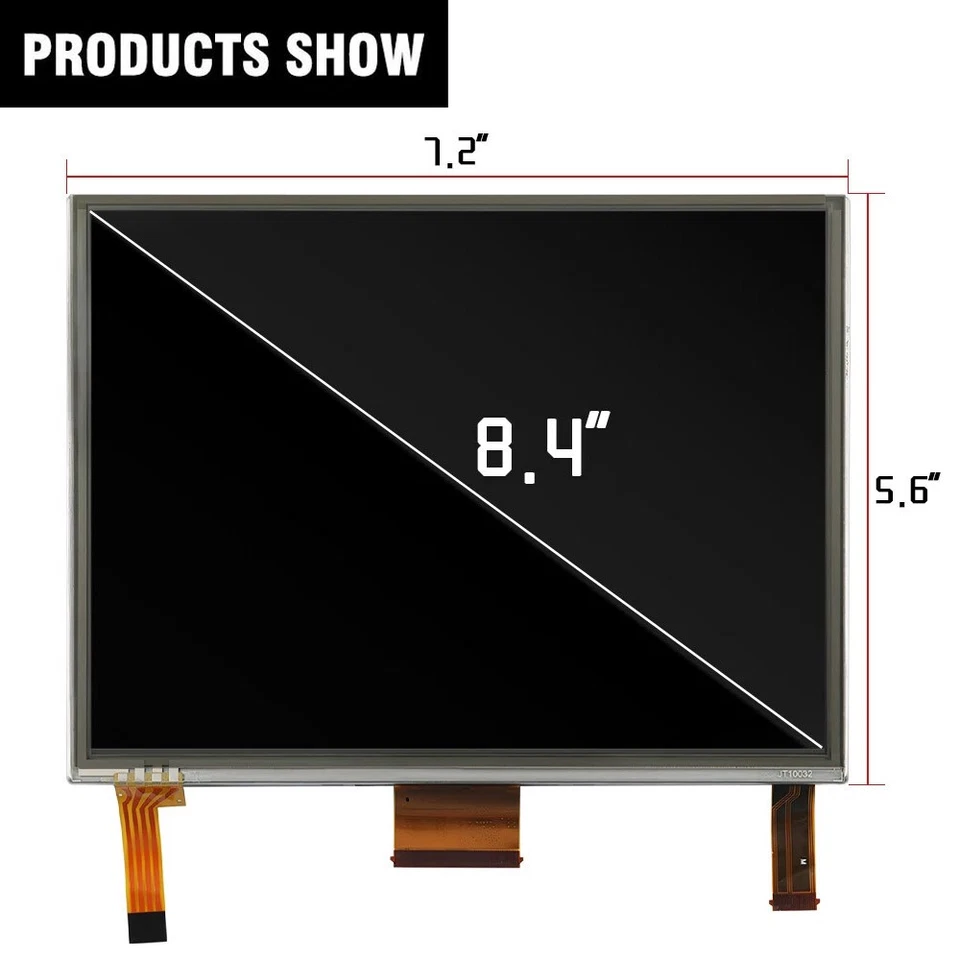 Pantalla táctil monitor LCD de 8,4" para cargador Uconnect Jeep Dodge RAM 1500 2500 3500 Foto 3 de 4