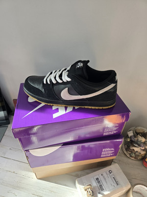 Nike SB Dunk Low Pro  Black / White Black  Hf3704 003