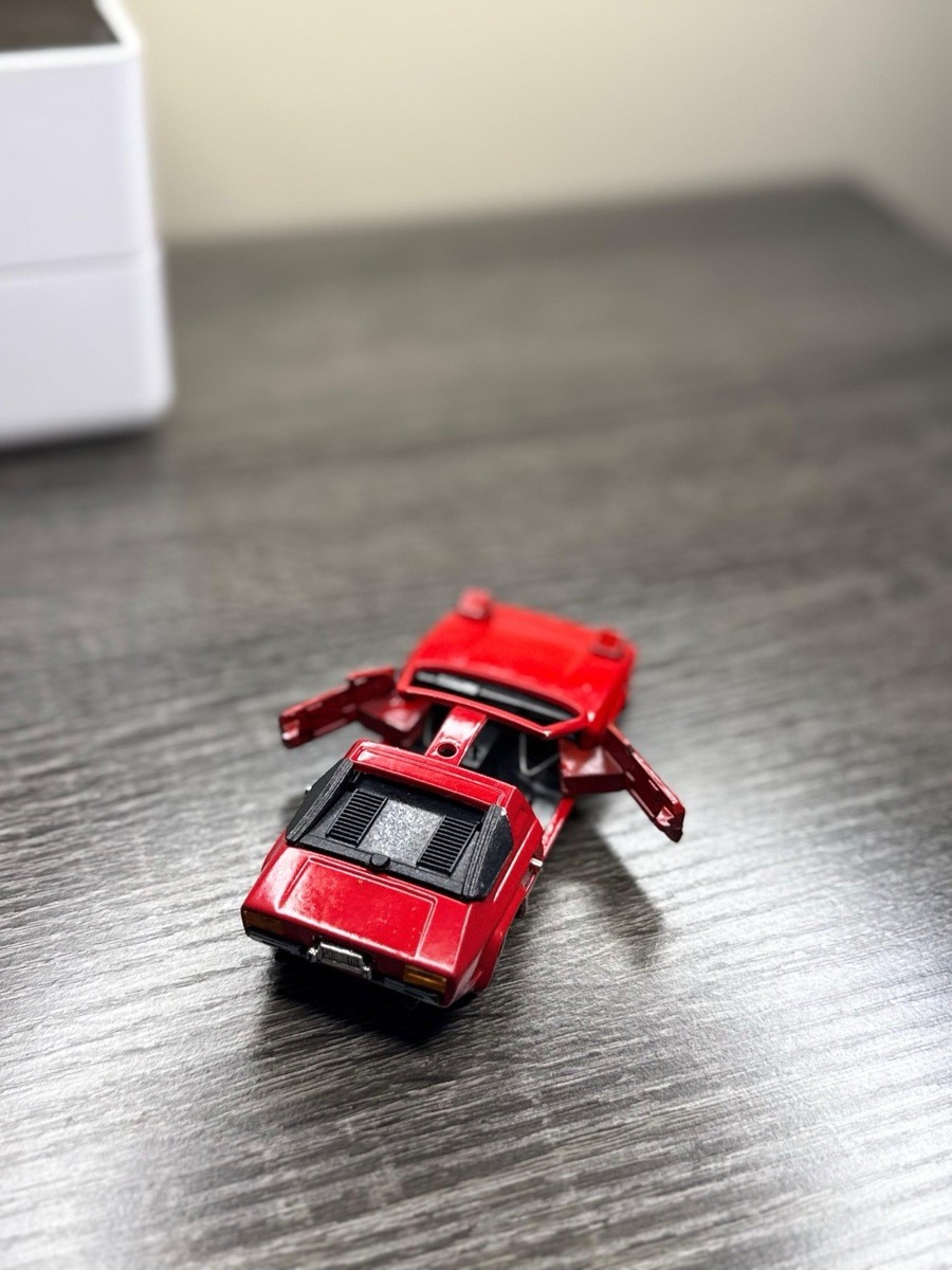 Marushin Lamborghini Silhouette Red Diecast 1/43 Scale Very RARE