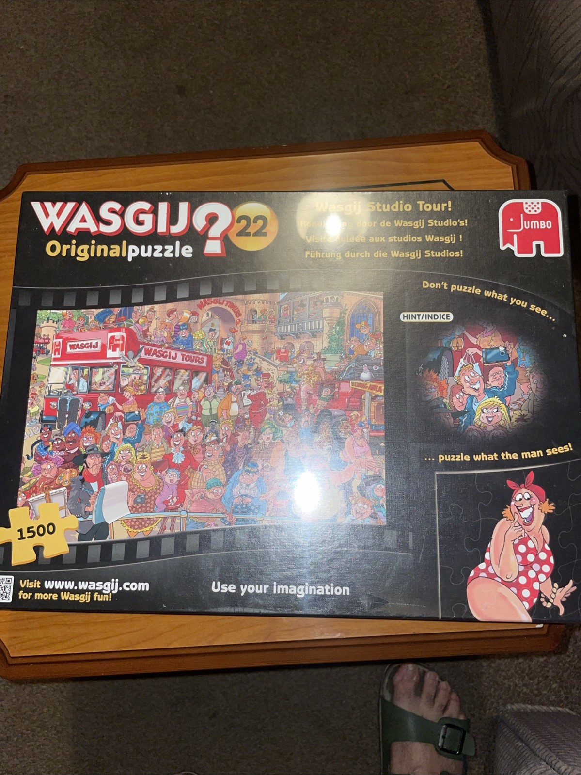 Wasgij Original 22 Wasgij Studio Tour ! 1,500 Piece Jigsaw - New & Sealed