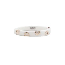 Bracciale donna Damiani oro rosa 18 carati D-Icon ceramica bianca diamante 20068293 152317026