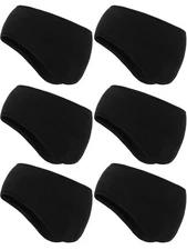 BBTO 6 Pcs Ear Warmer Headbands Winter Ear Muffs Running Sport Full Cover