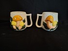 Arnels Mushroom Mug Set Of 2 Coffee Mugs Vintage Hand-painted Ceramic — photo 3