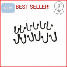 Wrought Iron Hooks-Nail Hooks-One Dozen Small-Hand Made-1 inch