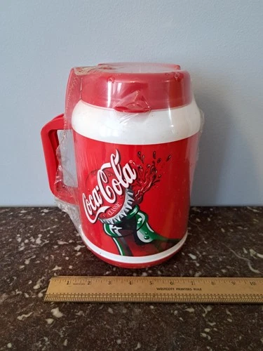 Vintage Coca-Cola Whirley 64oz Travel Mug * NOS in Original Plastic * USA * Coke