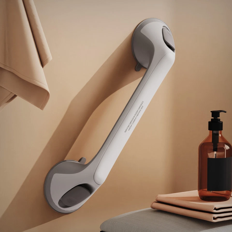 Ablecare 16 inch Shower Grab Bar-Bathroom Safety Grip Handle for Elderly, 1 Pack