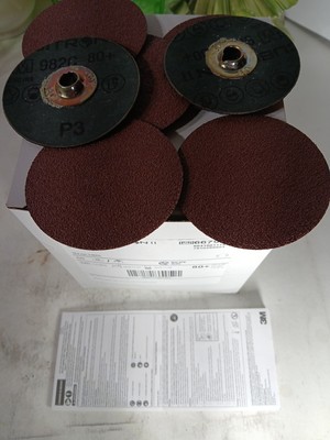 3M Cubitron II Quick Change Surface Conditioning RC Disc,    3'' / 80+ grit-50ct.