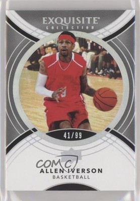 2022 Goodwin Champions Exquisite Collection 41/99 Allen Iverson #V-AI HOF 0d08