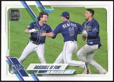 2021 Topps #353 Baseball is Fun! (Phillips / Renfroe / Adames) Rays
