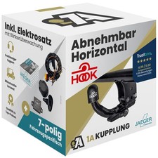 ANH�NGERKUPPLUNG f�r BMW E60 5er 03-10 abnehmbar HOOK +7pol E-Satz spezifisch