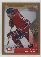 2001-02 Upper Deck Victory Gold Martin Rucinsky #184 19zq