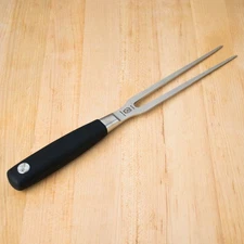 Mercer Culinary Genesis 7 Inch Forged Carving Fork High Carbon Steel Handle