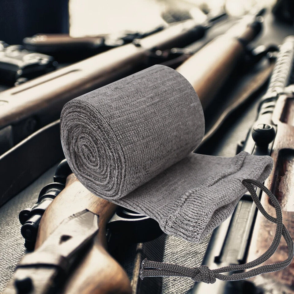 Paquete de 12 calcetines escopeta/rifle manga pistola caza silicona tratados gris 55 en EE. UU. Foto 3 de 4