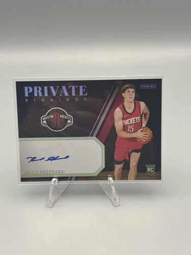 2024 Panini Prizm Black Reed Sheppard Private Signings ON CARD AUTO