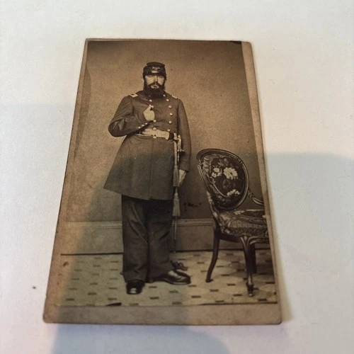 Vintage Civil War CDV Photo