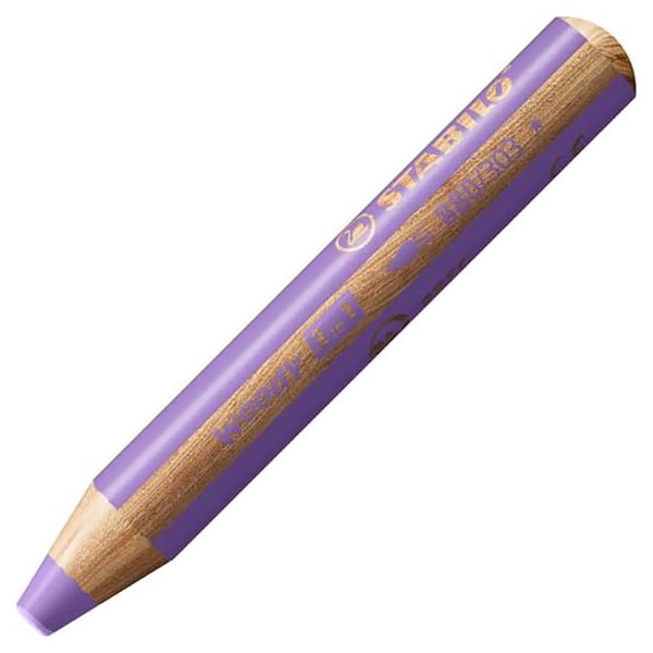 Stabilo Woody 3 IN 1 - Multi-Talented Bleistift - Pastell Lila-image