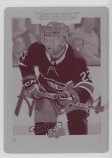 2017-18 Upper Deck Compendium Printing Plate Magenta 1/1 Karl Alzner #713 1hh