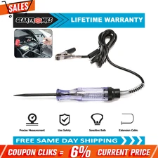 Test Light Car Circuit Tester Probe 6V 12V/24V Voltage Continuity Tester Car US