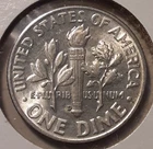 1951-D 10c Roosevelt Dime Denver Mint 90% silver coin (#21L-13196-a/RB9)