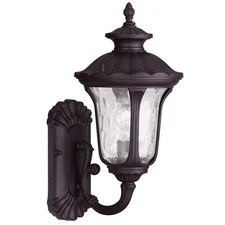 Livex Lighting 7850-07 Oxford 1 Light 16 inch Bronze Outdoor Wall Lantern