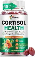 Cortisol Supplements for Women and Men Softgels, Cortisol Manager 10-in-1 with