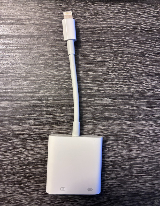 Official Apple Lightning to HDMI Digital AV Adapter A1619 Portable White