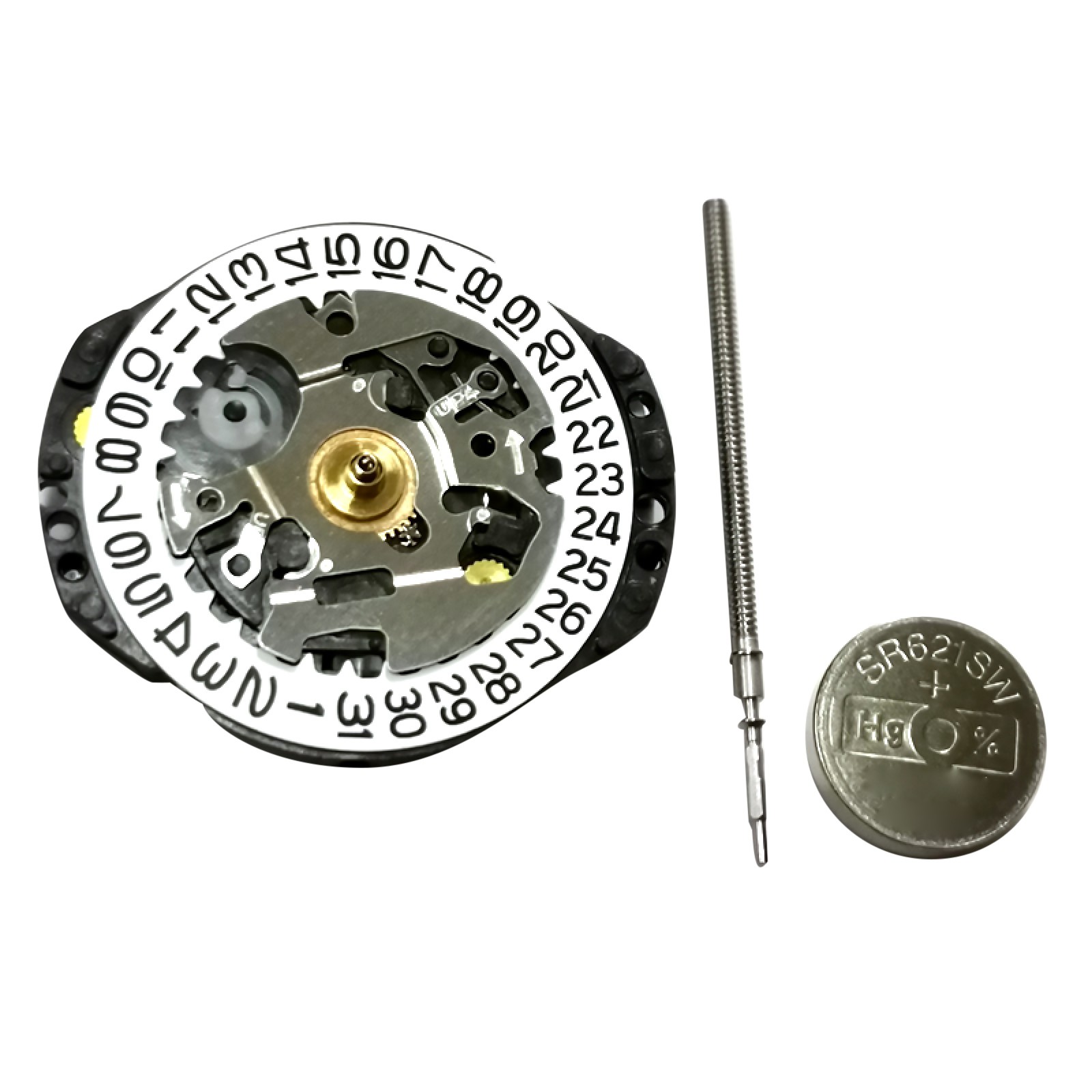 3-Hands Quartz Watch Movement Date at 3 For Japan VX82 VX82E Replace Accessory