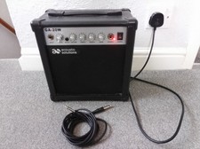Acoustic Solutions GA-20W Guitar Amplifier 30W, Black