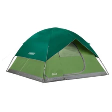 Coleman Sundome Camping Tent with Rainfly 6 Person Tent Sets in Green $200
