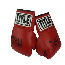 Title Classic Boxing Gloves RED Max 16 oz. Mu...