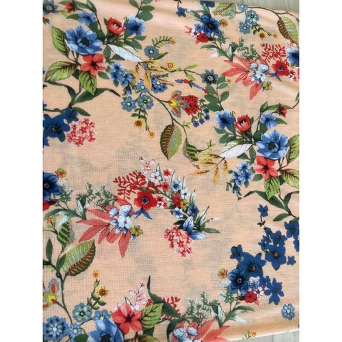 Headscarf for Women, Perfect Peachy Floral Hijab Headwrap, Tichel Scarf Covering - Picture 6 of 6
