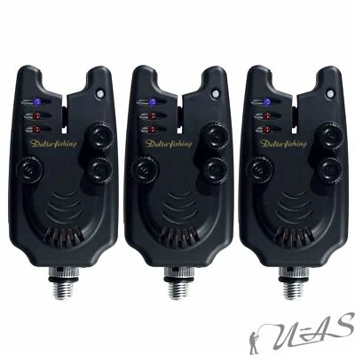 Spar Set 3x Delta Fishing Biss Anzeiger Blau Ton Vol. Sensib. Nachtlicht Klinke - Bild 1 von 4