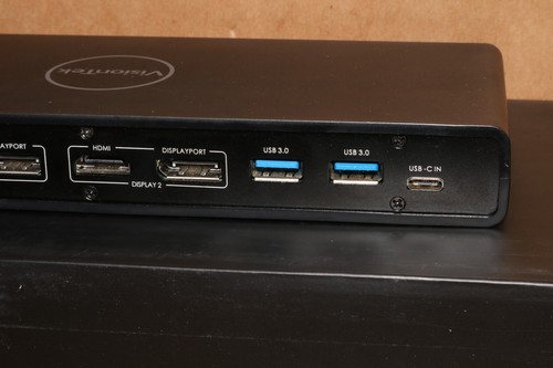 VISIONTEK UNIVERSAL DUAL 4K MONITOR LAPTOP DOCKING STATION HDMI DP VT4000 . - Picture 5 of 12
