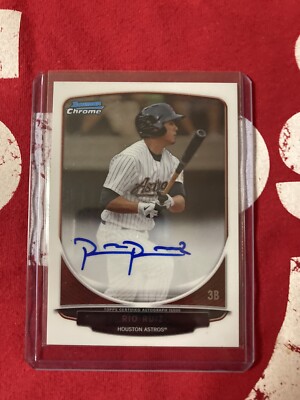 Rio Ruiz Signed 2013 1st Bowman #BP83 Braves Astros mint AUTO | eBay