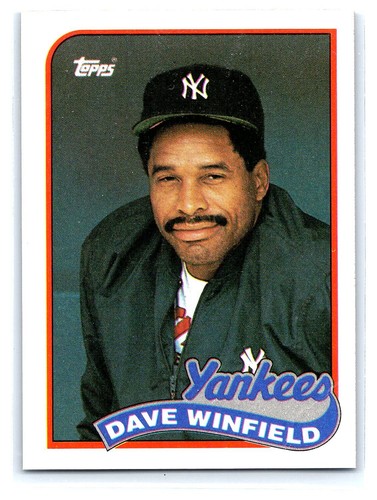 1989 Topps #260 Dave Winfield   Baseball  New York Yankees - Picture 1 of 2