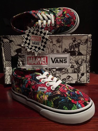 vans x marvel slip on