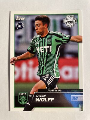 Topps MLS Owen Wolff 200 Austin FC