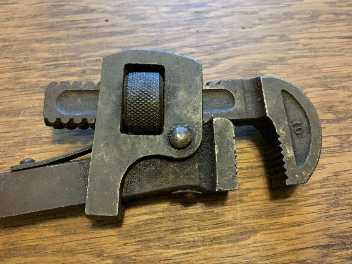 Antique J.P. Danielson Company Inc. 10 inch Pipe Wrench | eBay