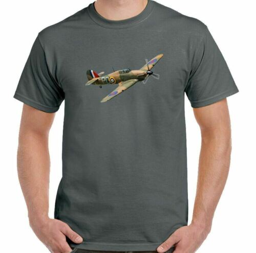 Colporteur Hurricane T-Shirt WWII Britannique Fighter Bataille De Raf Avion - Bild 2 von 27